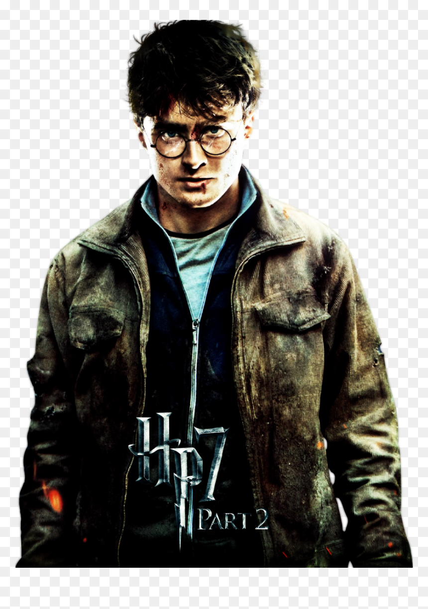 Harry Potter Png - Daniel Radcliffe Harry Potter And The Deathly Hallows, Transparent Png - harry potter glasses png