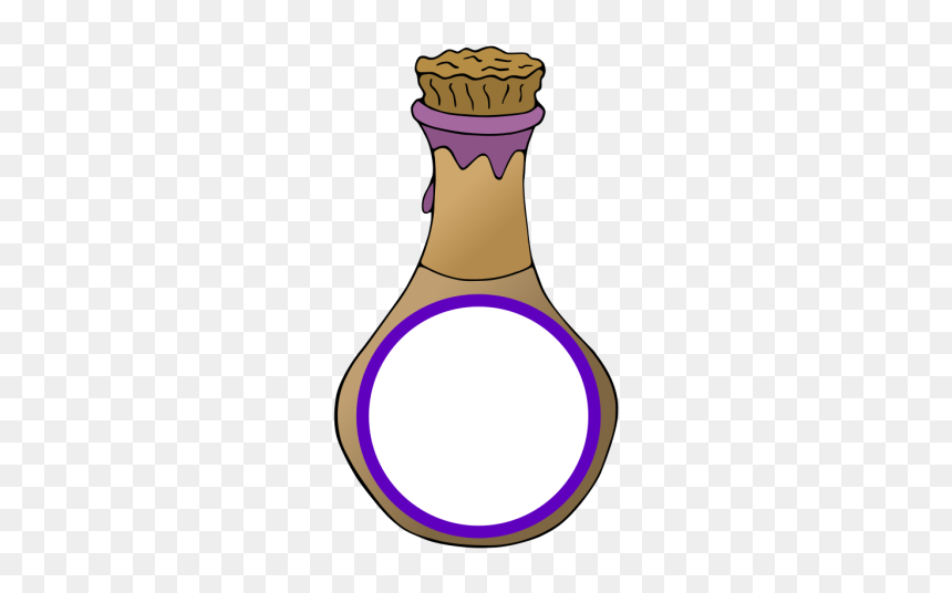 Poison Bottle Clip Art, HD Png Download - baby bottle png