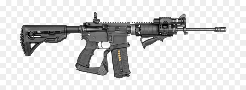 Bipod Armalite Ar 15 Stock Ak 47 Pistol Grip - Fab Defense Podium Ar 15, HD Png Download - ar15 png