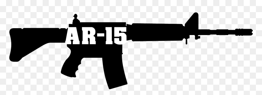 Gun Clipart Ar - Assault Rifle, HD Png Download - ar15 png