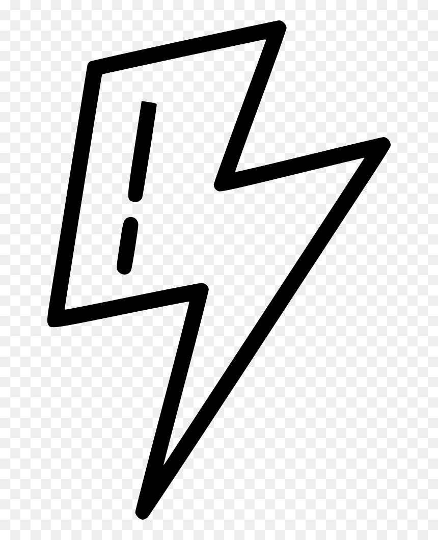 Transparent Lightening Png - Triangle, Png Download - lightening png