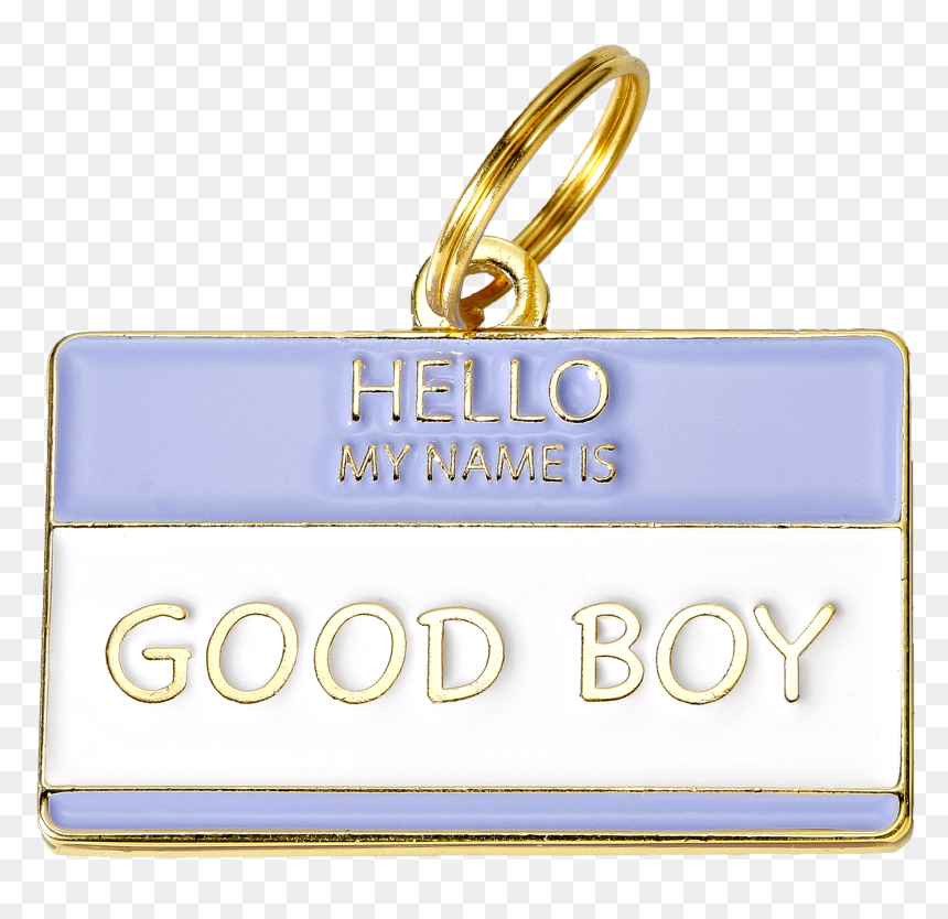 Pet Tag, HD Png Download - hello my name is png