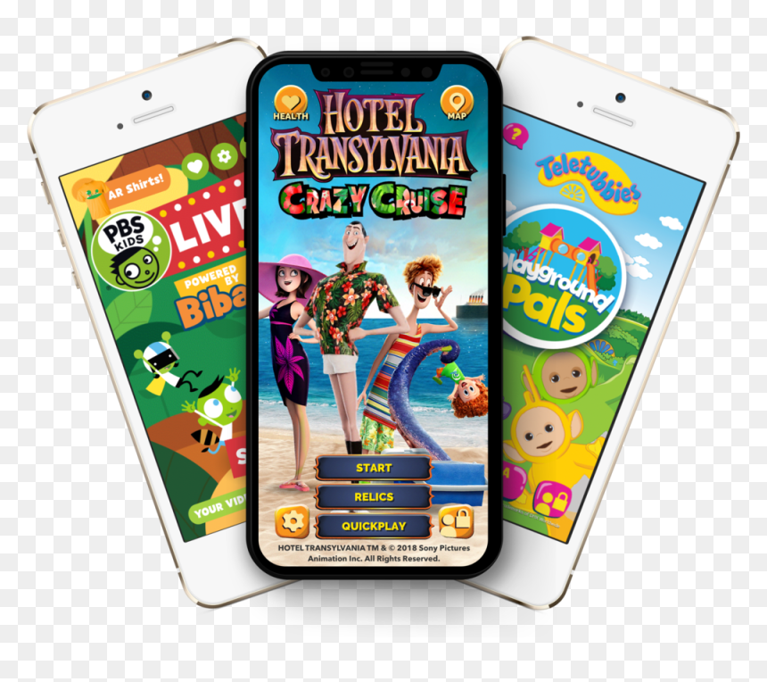 Brand Montage - Mobile Games On Phone Png, Transparent Png - games png