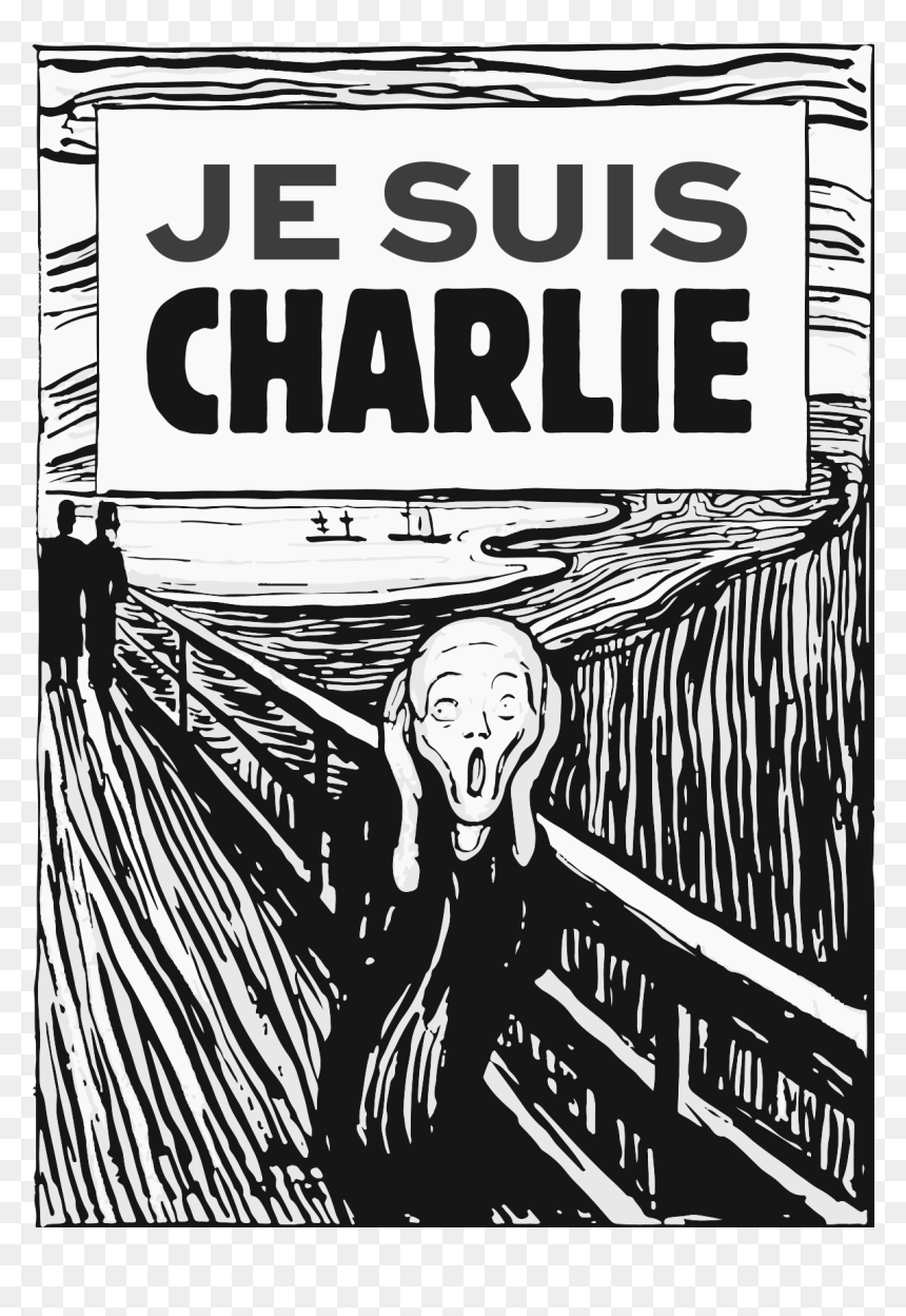 Scream Edvard Munch 1896 Lithograph, HD Png Download - scream png