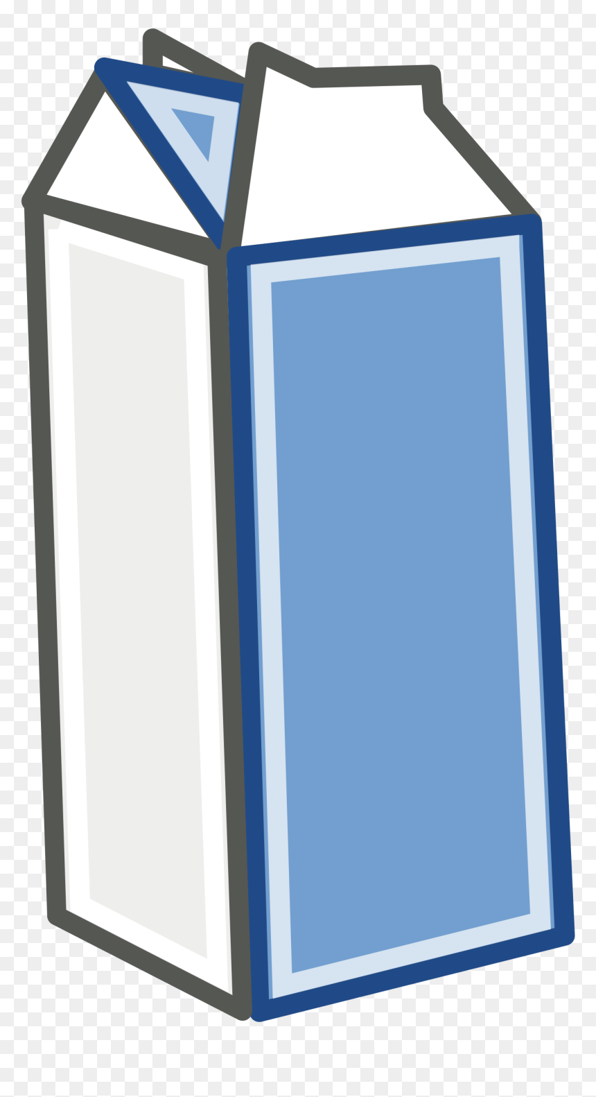 Tango Style Milk Carton Clip Arts - Milk Clipart No Background, HD Png Download - milk carton png