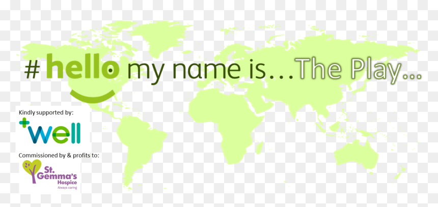 España In World Map, HD Png Download - hello my name is png
