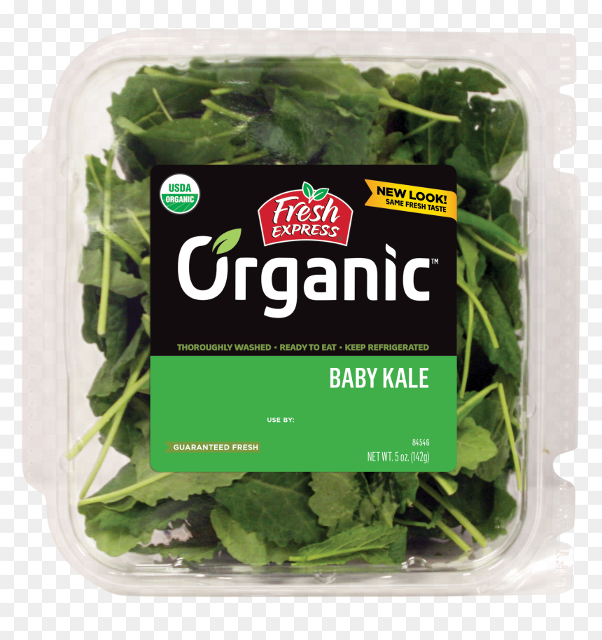 Organic Baby Kale, HD Png Download - kale png