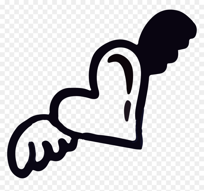 Clip Art, HD Png Download - heart silhouette png