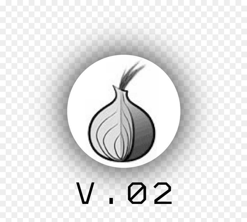 Dark Web V - Tor Onion, HD Png Download - black button png