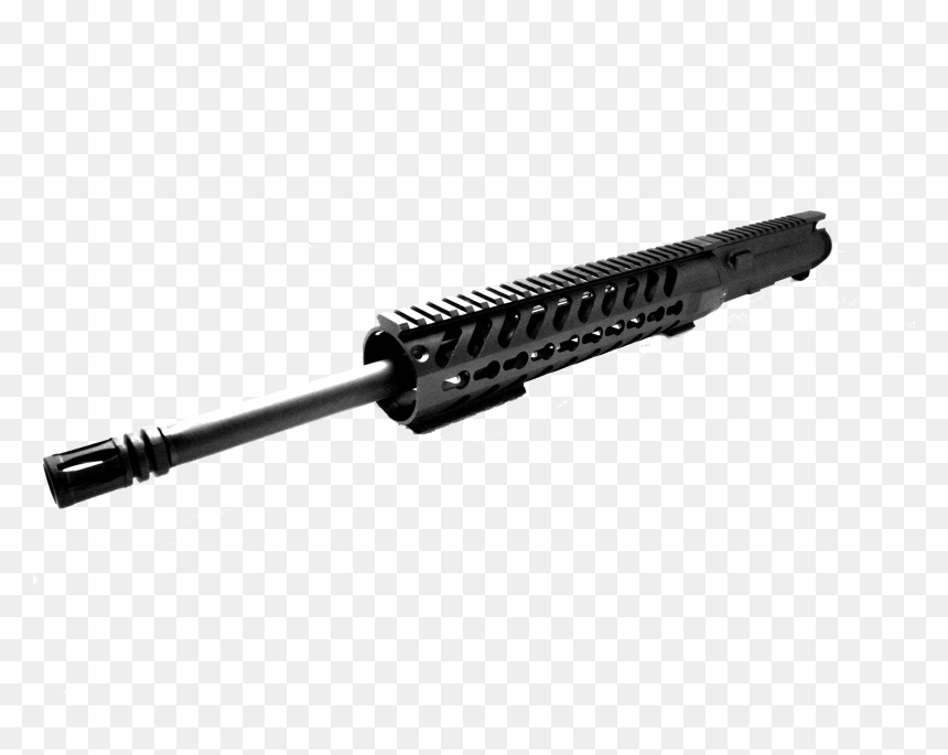 223 Ar-15 Custom Built Upper W/ Keymod Free Float Handguard - Firearm, HD Png Download - ar15 png