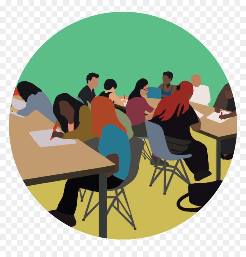 Back To - Sitting - Sitting, HD Png Download - people sitting back png