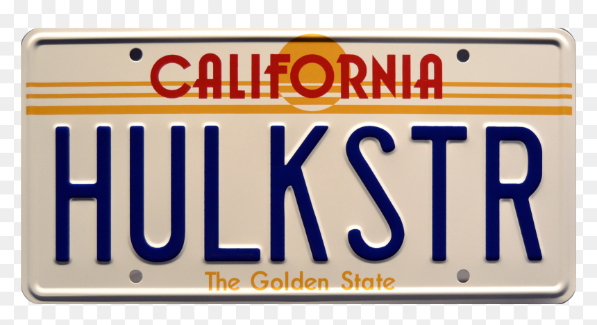 License Plate, HD Png Download - hulk hogan png