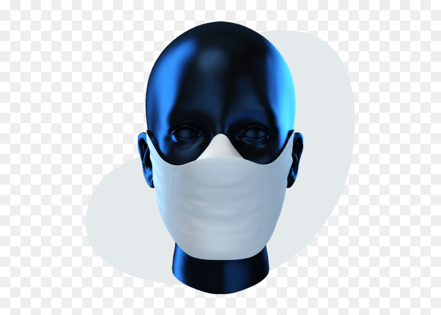 Mask Bianco - Face Mask, HD Png Download - batman mask png