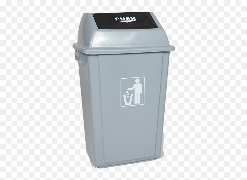 Garbage Bin, HD Png Download - trashcan png