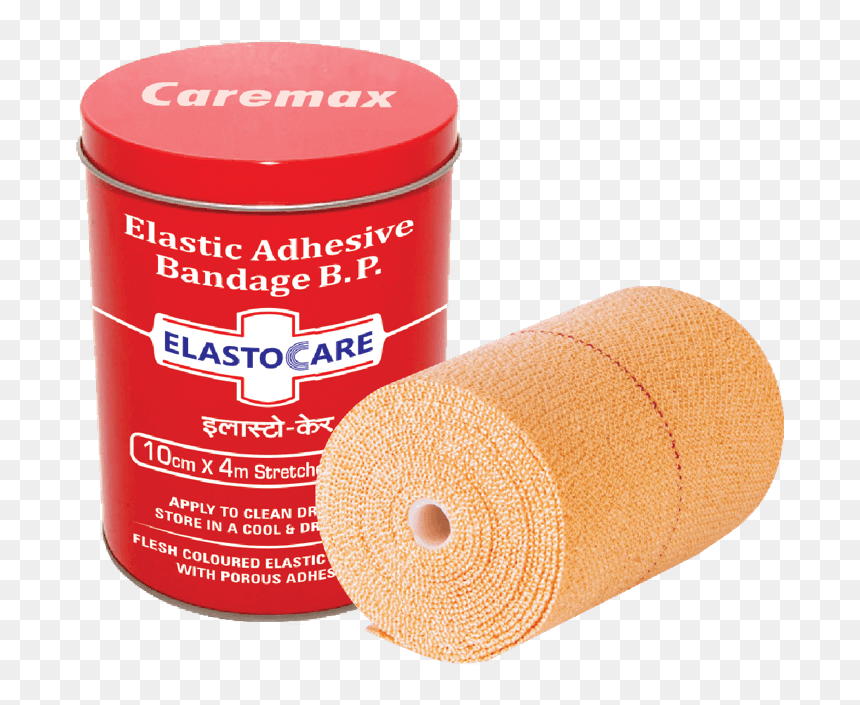 Elastocare Elastic Adhesive Bandage B - Elastic Adhesive Bandage Bp, HD Png Download - bandage png