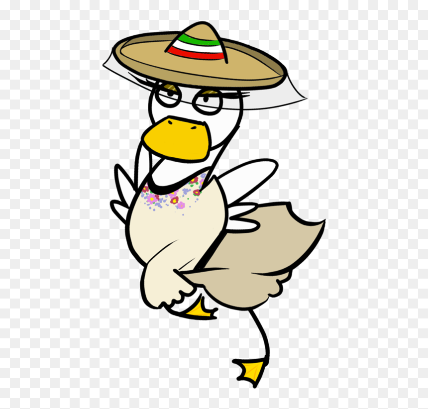 Free Download Clip Art On Duck By - Clip Art, HD Png Download - mexican png