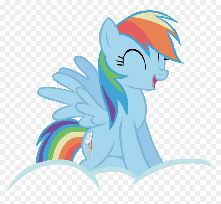 Transparent Rainbow Png Transparent Background - Rainbow Dash Transparent Background, Png Download - rainbow png transparent background