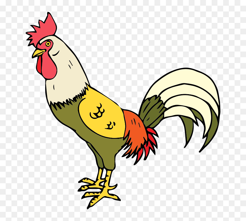 Clip Art Free Transparent Rooster, HD Png Download - rooster png
