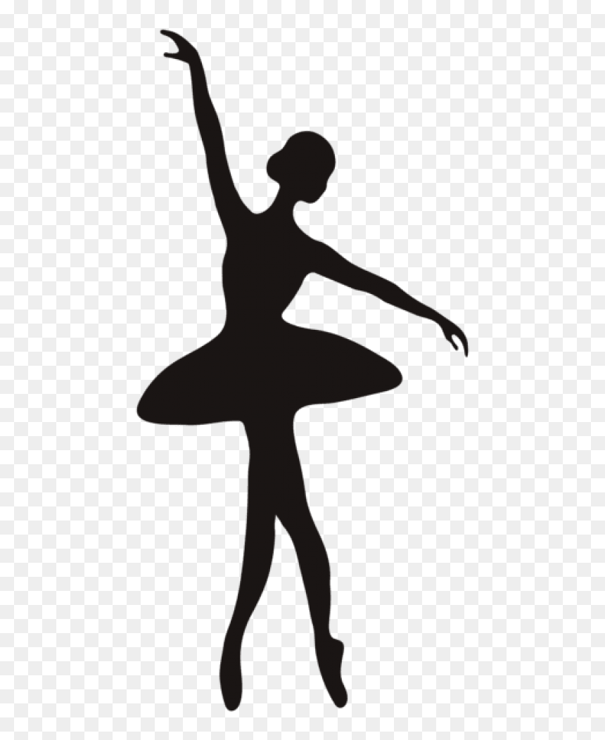 Ballet Dancer Silhouette, HD Png Download - tinkerbell silhouette png