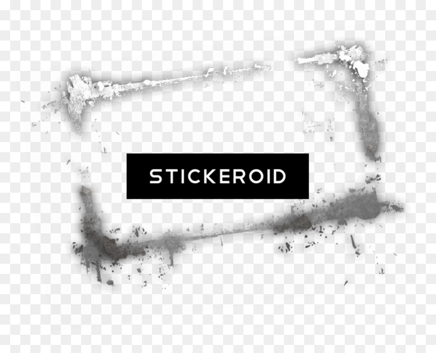 Silver Grey Grunge Frame - Portable Network Graphics, HD Png Download - grunge frame png