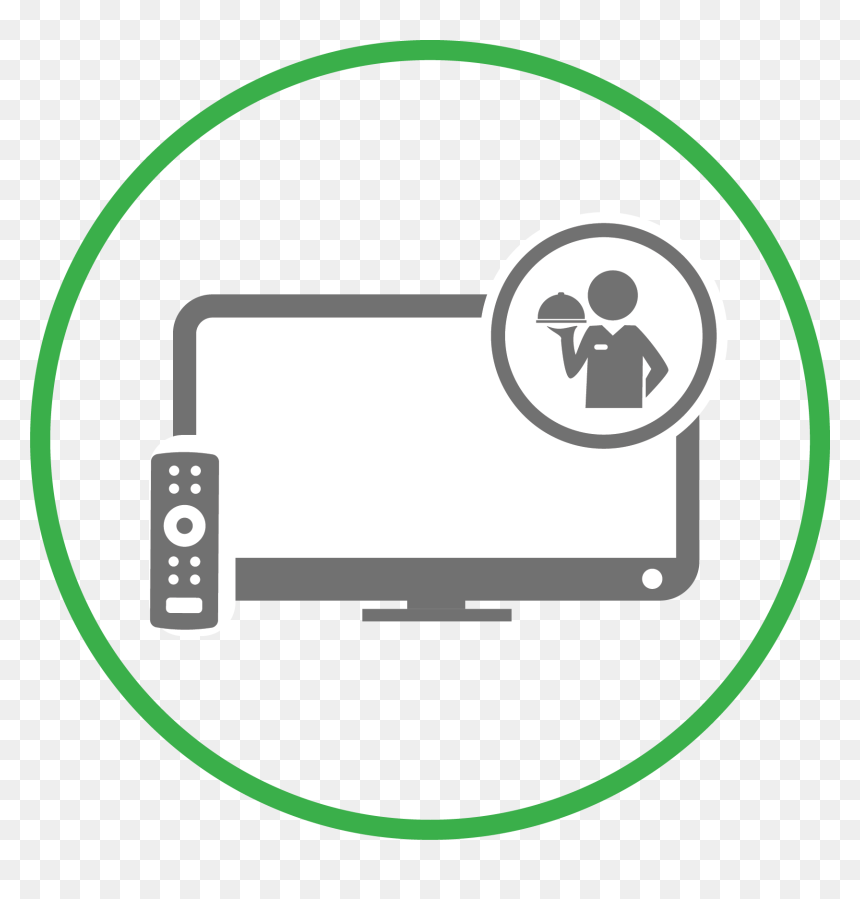 Icon Image - Circle, HD Png Download - tv icon png