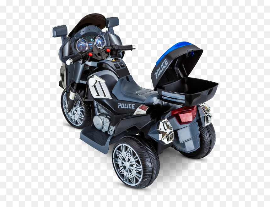 Transparent Police Lights Png - Kid Trax Scooter, Png Download - police lights png