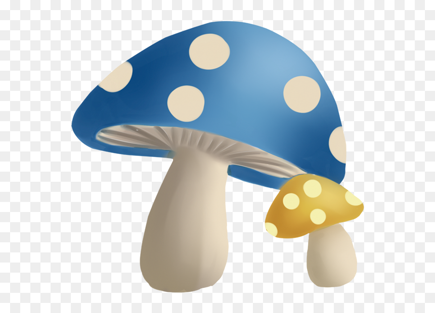 Beautiful Cute Mushrooms Cartoon Mushroom Free Clipart - Shiitake, HD Png Download - mushrooms png