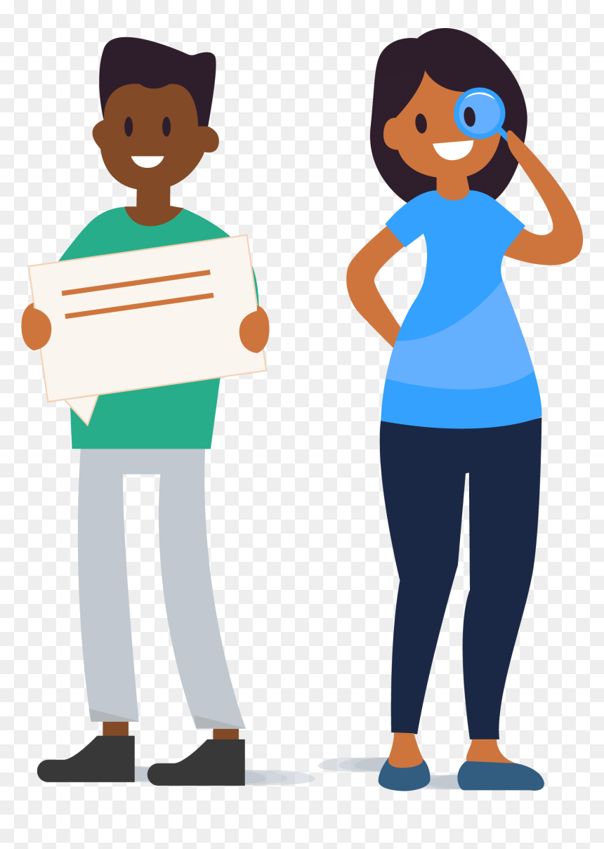 People Looking At Art Png - Clip Art, Transparent Png - people looking png