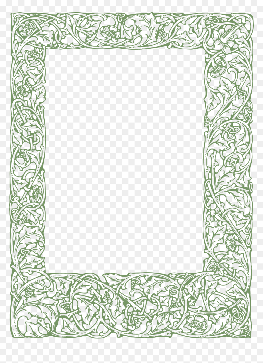 On January 15, - Picture Frame, HD Png Download - vintage border png