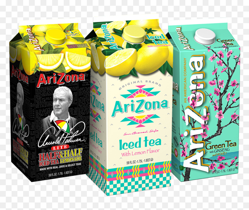 Arnold Palmer Drink Carton, HD Png Download - arizona tea png