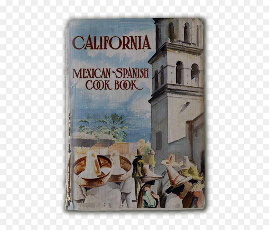 California Vintage Cook Book Mexican, HD Png Download - mexican png