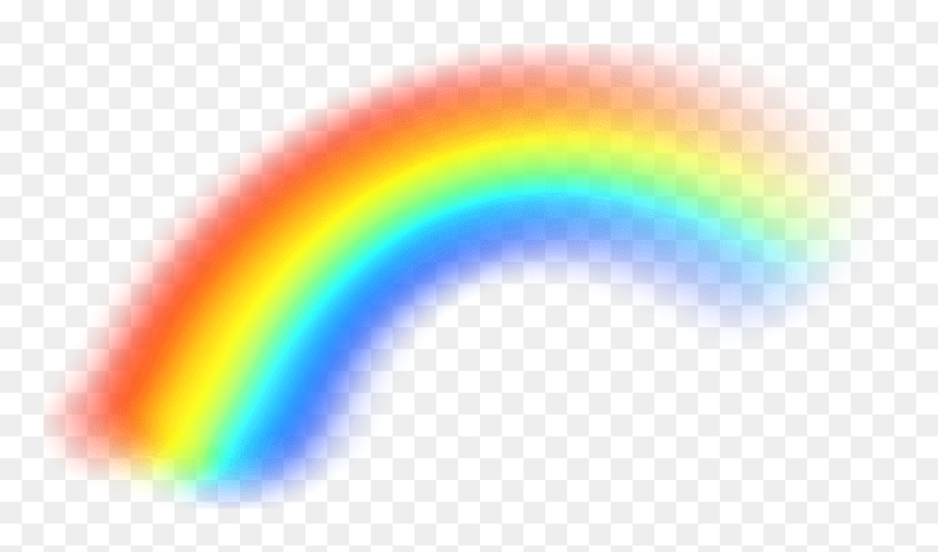 Transparent Rainbow Png - Rainbow Png, Png Download - rainbow png transparent background