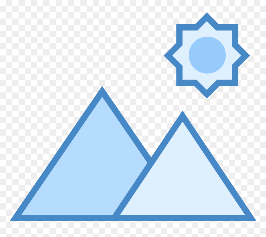 The Icon Shows Two Triangles - Islamic Star, HD Png Download - star vector png
