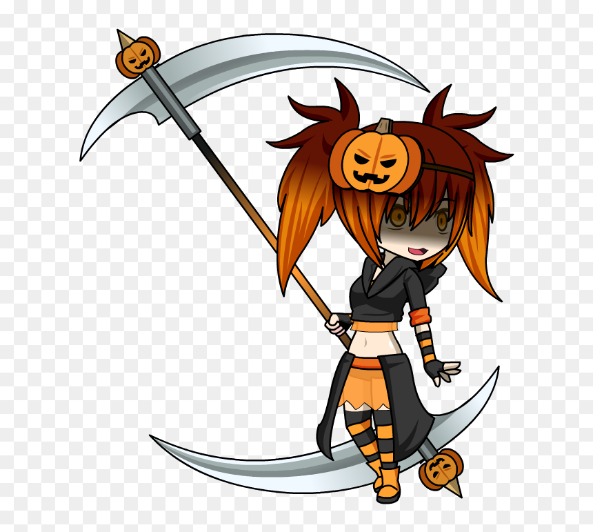Scythe Ripper Clipart , Png Download - Scythe Ripper Gacha World, Transparent Png - scythe png