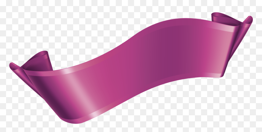 Purple Ribbon Vector - Purple Ribbon Vector Png, Transparent Png - purple ribbon png