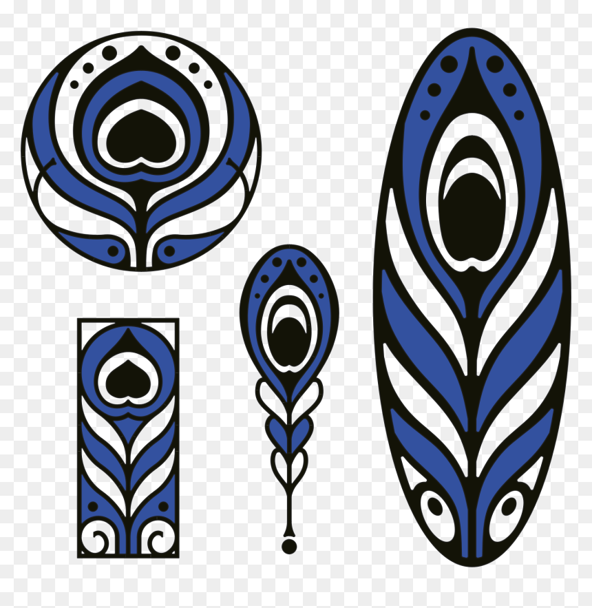 Bohemian Ornamental Designs Clip Arts - Clip Art, HD Png Download - designs png