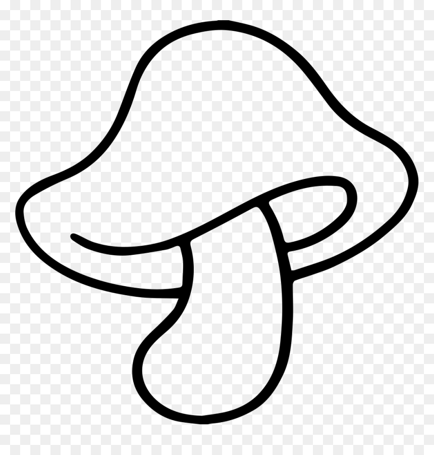 Mushrooms - Mushroom Clipart Black And White, HD Png Download - mushrooms png