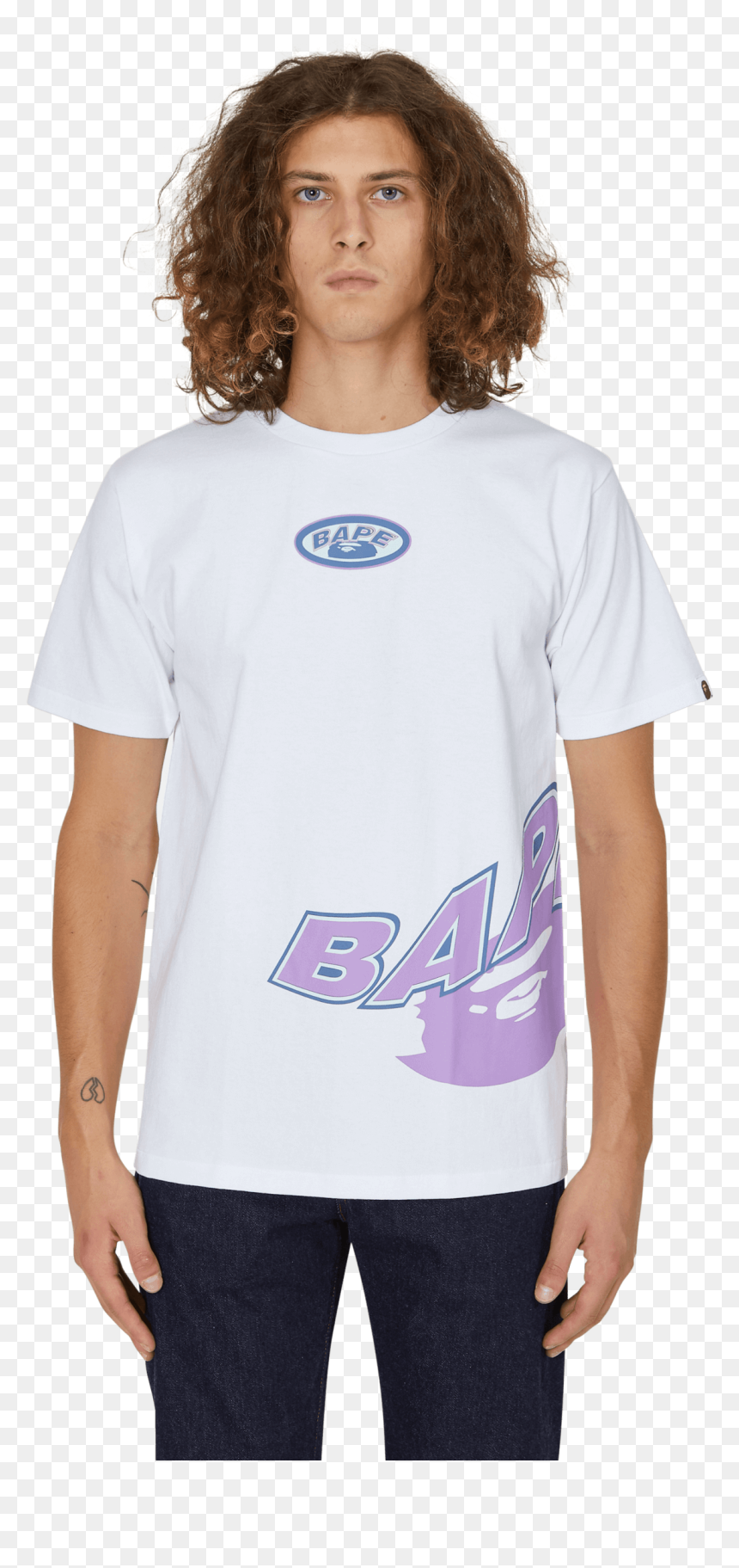 Stussy Kingston Chapter Pig Dyed Tee Natural, HD Png Download - bape png