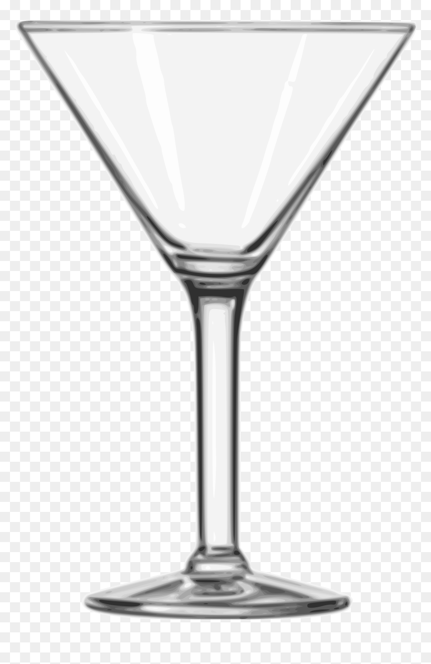 Cocktail Glass - Martini Glass Clip Art, HD Png Download - martini glass png