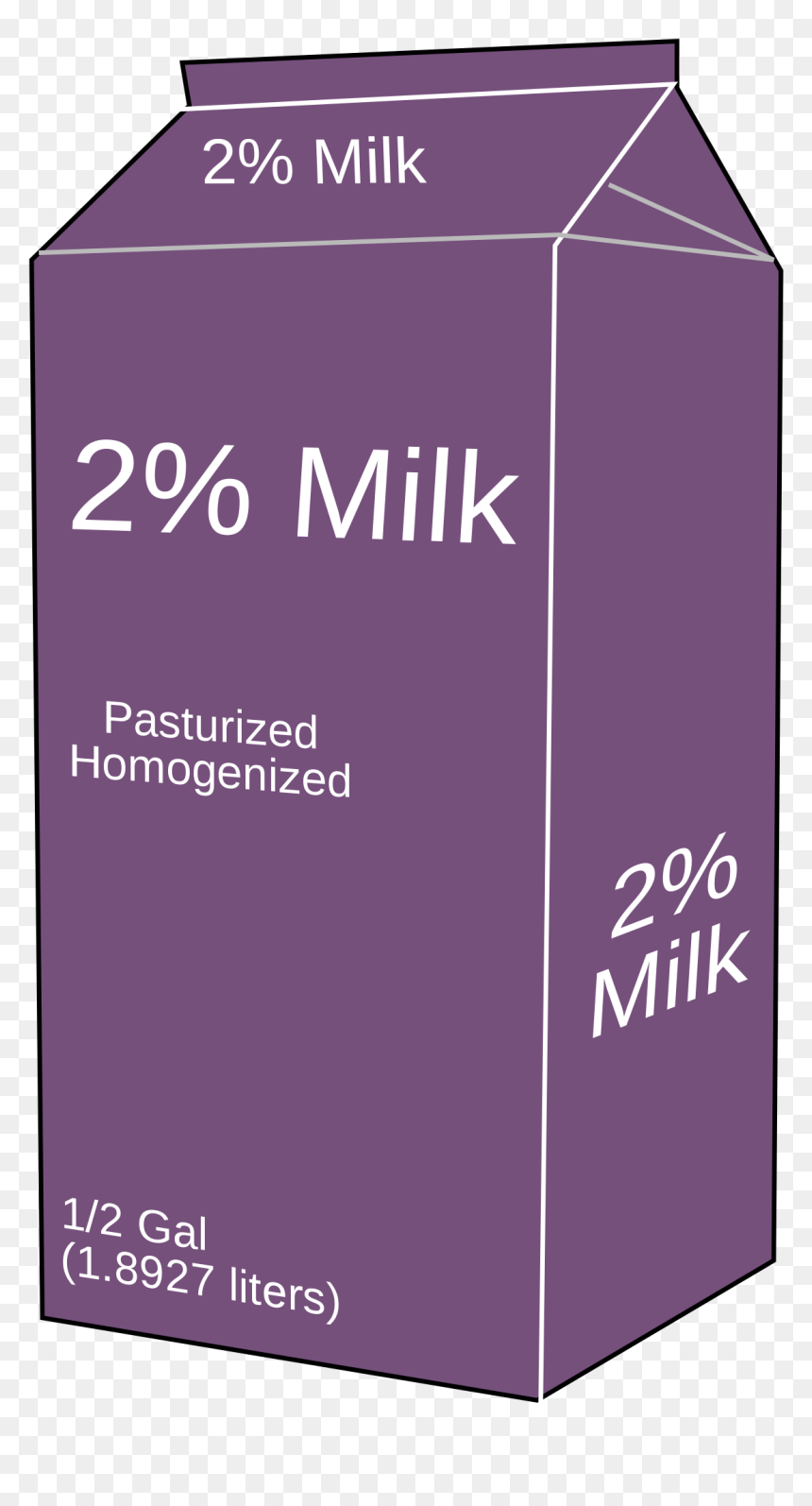 Poison Milk, HD Png Download - milk carton png
