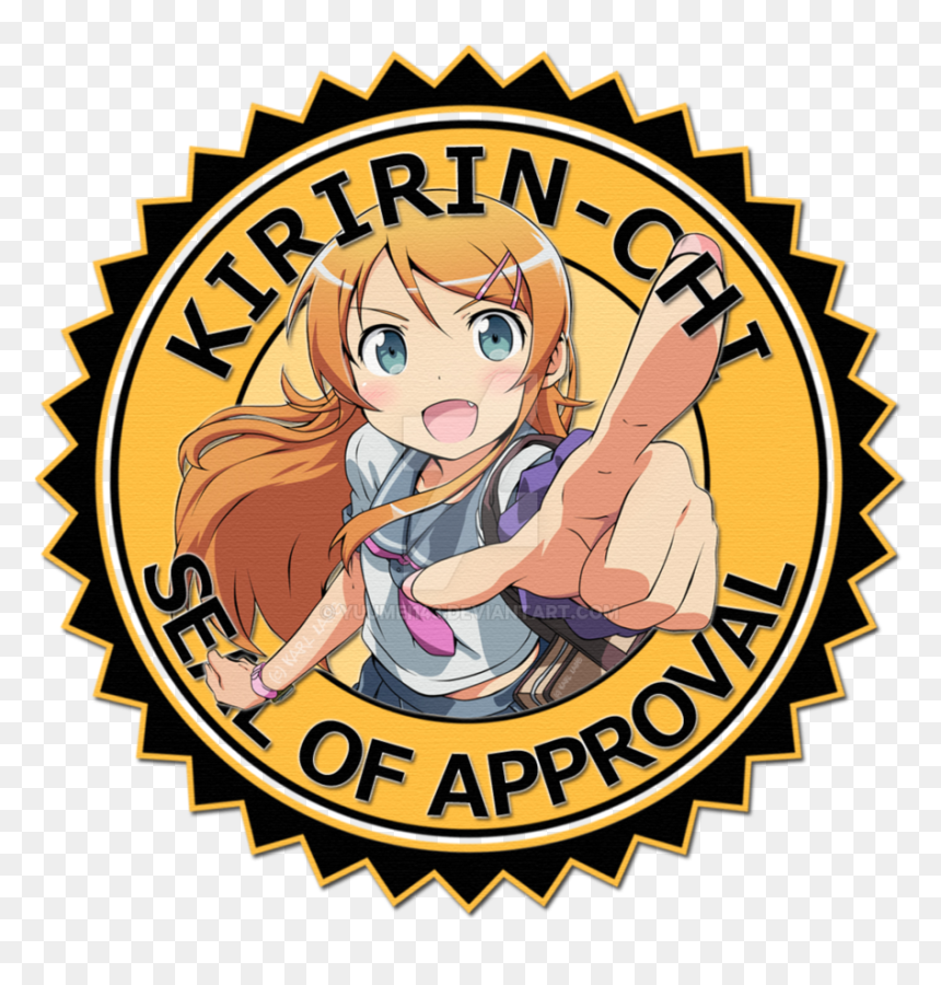 Seal Of Approval By Yuumei143 - Cartoon, HD Png Download - loli png