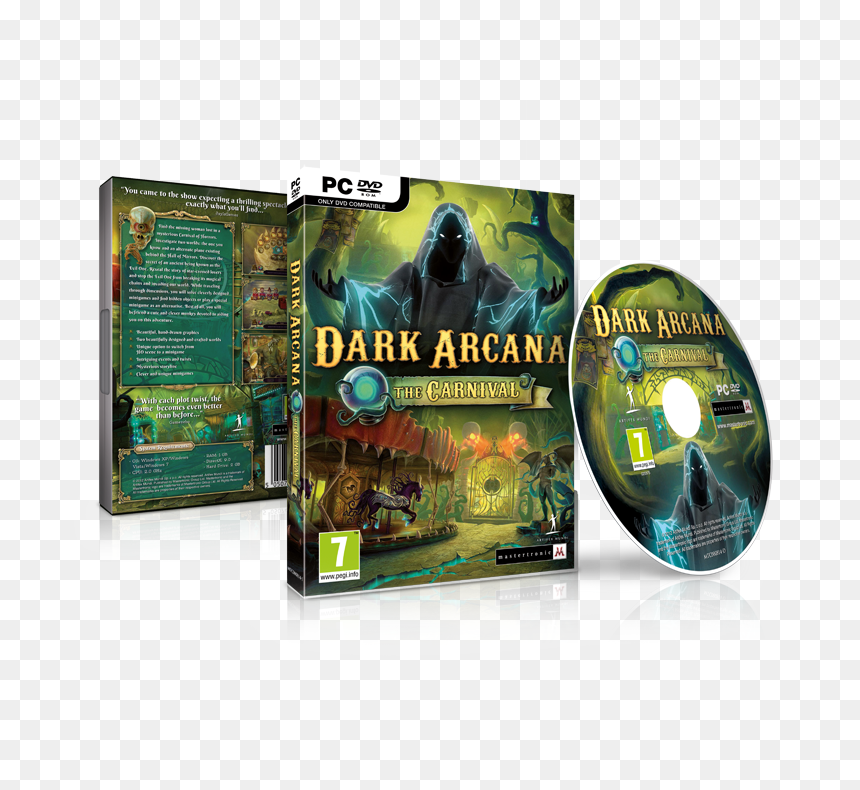 Sspace Dark Arcana Dvd - Cd, HD Png Download - dvd png