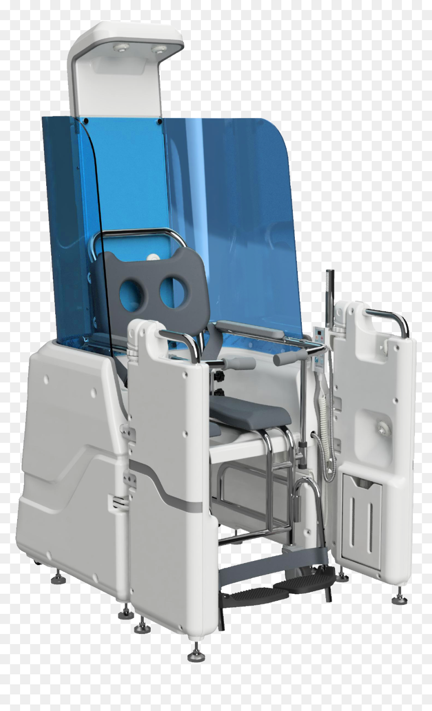 Sit And Shower Safe Bathing For Senior And Disabled - Planer, HD Png Download - people sitting back png