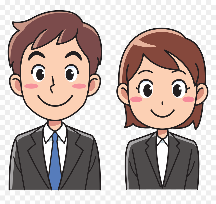 Business Man And Woman - Business Man And Woman Clipart, HD Png Download - business man png