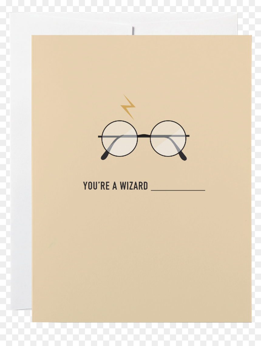 Paper, HD Png Download - harry potter glasses png