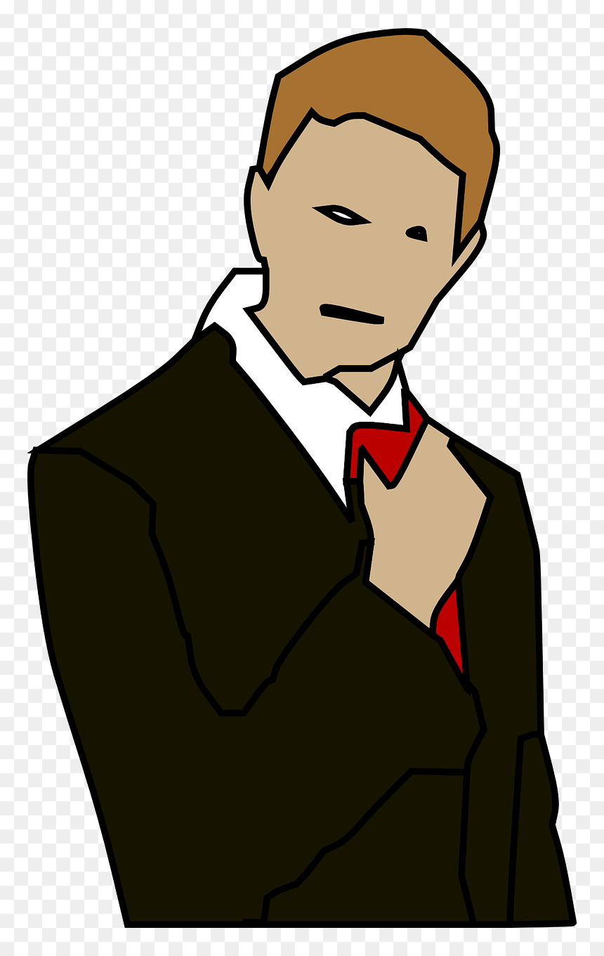 Hombre En Esmoquin Png, Transparent Png - business man png