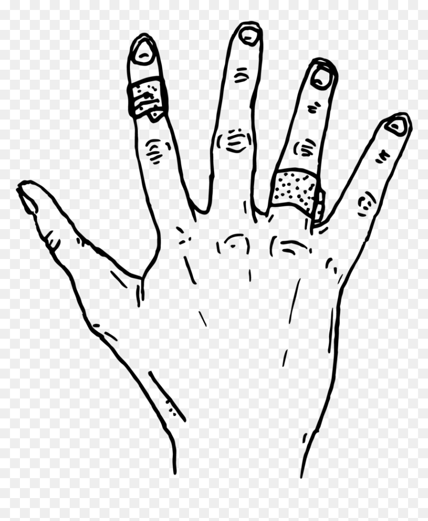 Illustration, HD Png Download - blood hand png