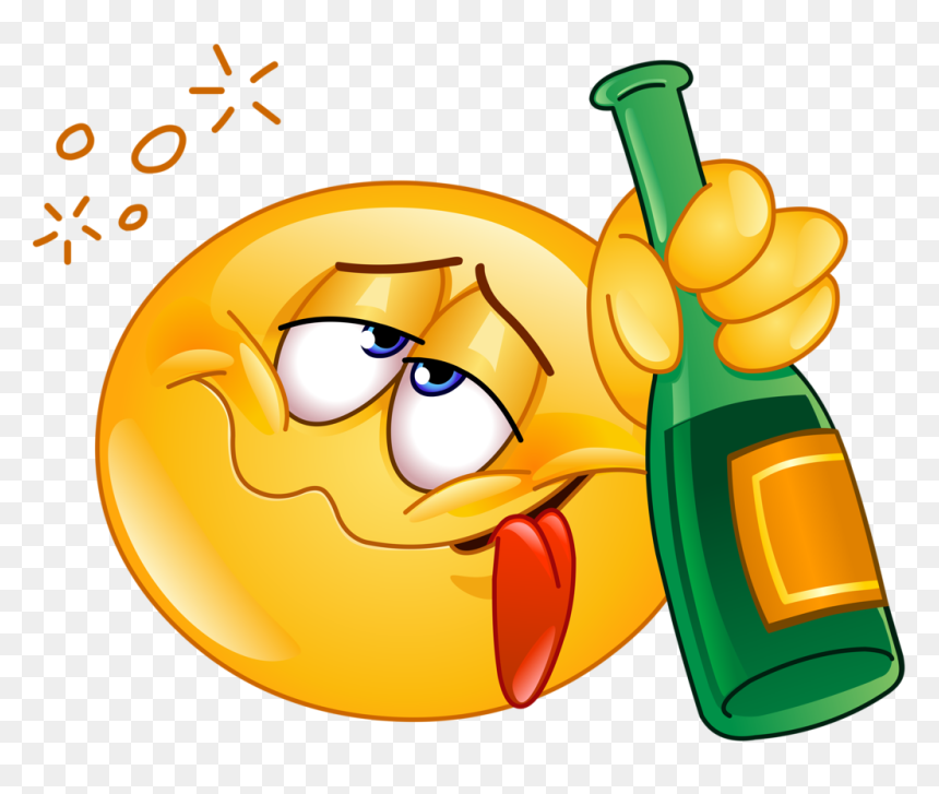 Smiley Png Pinterest Smileys - Drunk Emoji, Transparent Png - smiley png