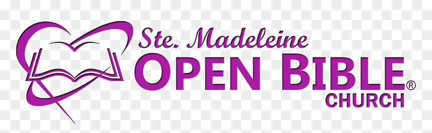 Ste Madeleine Open Bible Church - Oval, HD Png Download - open bible png