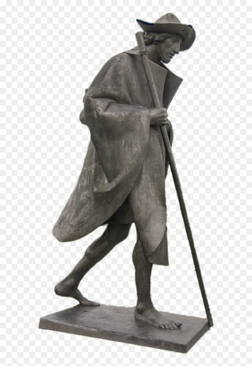 Bronze Sculpture, HD Png Download - pilgrim hat png
